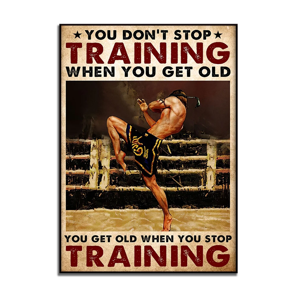 

Плакат "Боксер Муай Тай" ReachMani