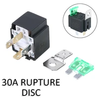 1pc car normally open contacts fused relay onoff with bracket 4 pin dc 12v 30a for automotive uses mayitr electronic relays