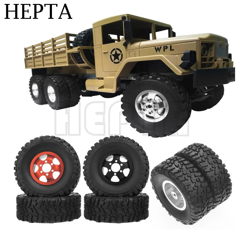 

Upgraded metal shockproof Wheel Hub Rim For WPL C14 C24 B14 B24 B16 B36 FJ40 CB05S MN D90 MN99s 4/6WD RC Car Spare Parts