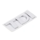 Металлическая наклейка-эмблема TDI, наклейка с логотипом, Задняя Крышка багажника, задняя дверь, красный