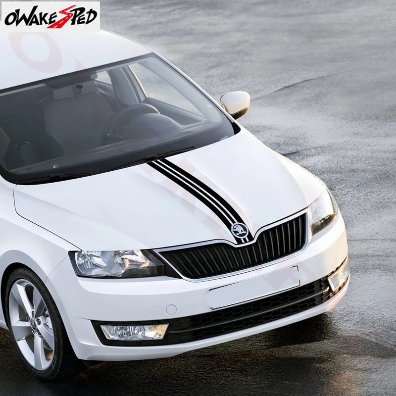 Спортивные полосы для укладки наклейка на капот автомобиля крышка капота