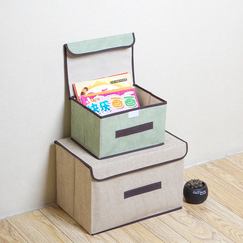 

Non-woven foldable debris storage box, portable dustproof storage box, clothing storage box