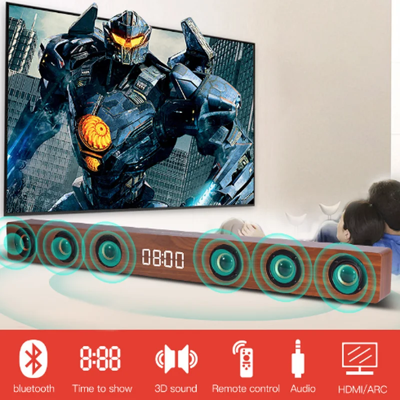 Динамик s Wreless для домашнего кинотеатра 30 Вт динамик сабвуфер ТВ звуковая панель