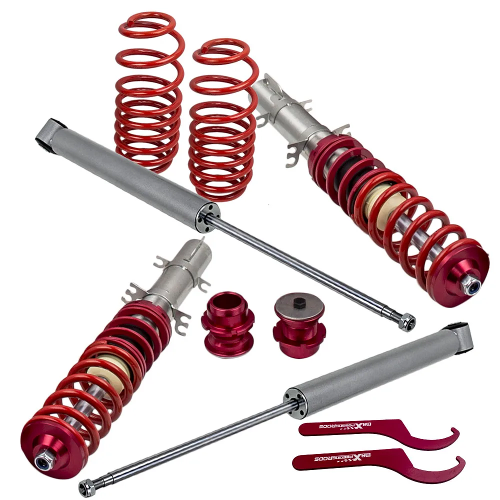 Подвеска Coilover для Audi A3 VW Golf MK4 Seat Skoda 1 8 T 9 TDi 2.3V5 2WD Bora Jetta передний задний амортизатор