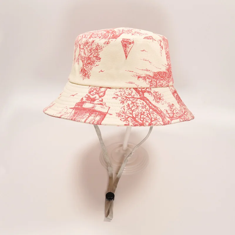 Women Tie Dyed Bucket Hats Bucket Cap Floral Lady Bucket Hat Reversiable Fisherman Hat