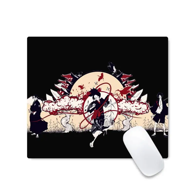 

samurai champloo Silicone large/small Pad to Mouse Game Mouse pad Desk Protect Game Office work Mat Non slip Laptop Cushion