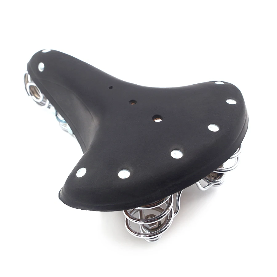 Седло Велосипедное весеннее из мягкой кожи в стиле ретро для взрослых | Спорт и