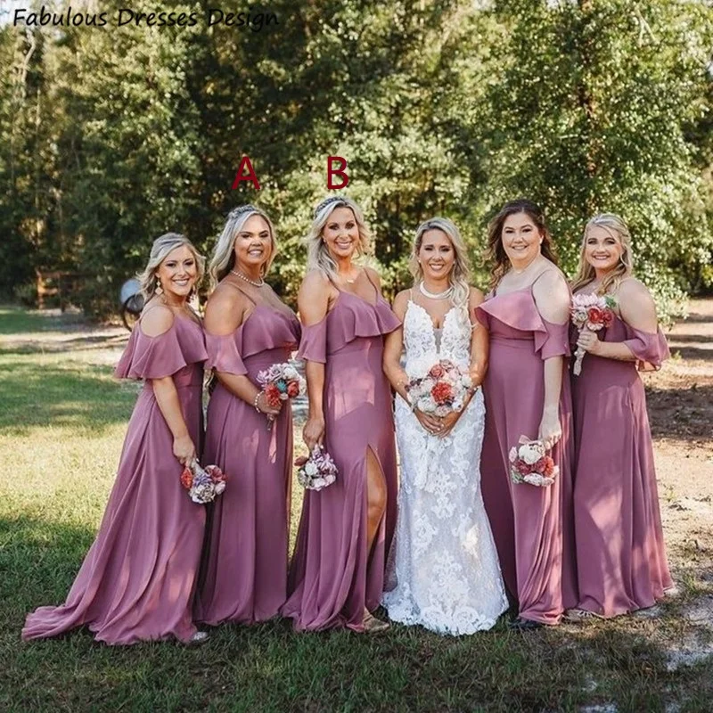 

Платье женское длинное ТРАПЕЦИЕВИДНОЕ шифоновое с оборками, V-образным вырезом и тонкими бретельками