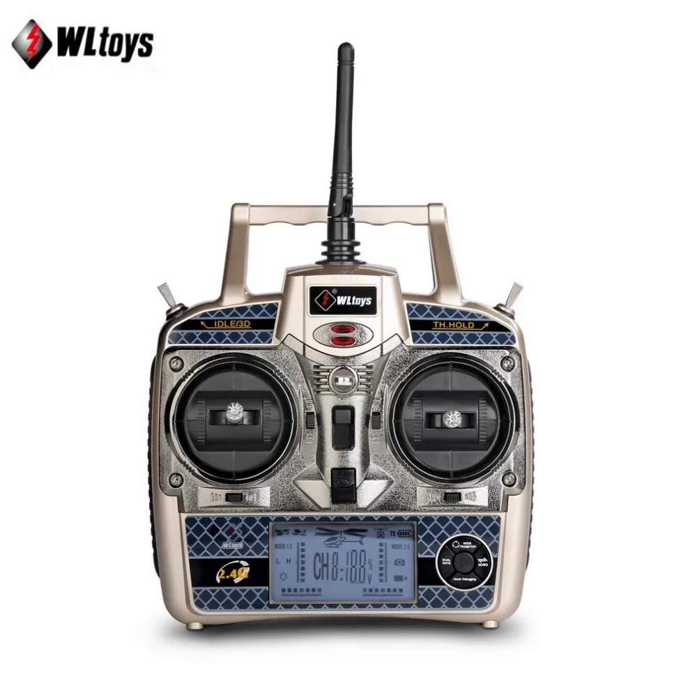 

WLtoys V950 RC Helicopter 2.4G 6CH 3D6G System Brushless Motor Flybarless RC Airplane aircraft RTF Remote Control Toys for boys