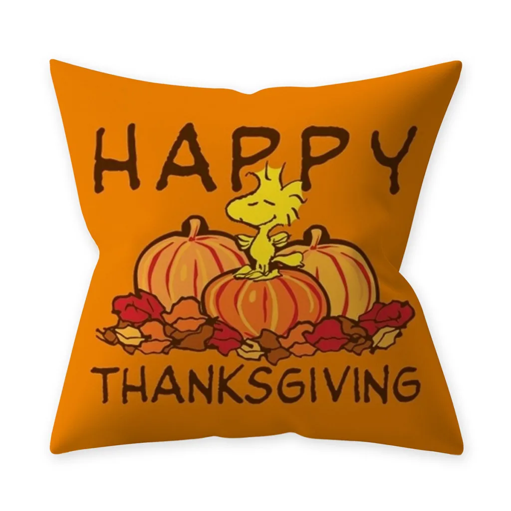 Милая тыква акварельная наволочка для осенней уборки Дня благодарения домашний