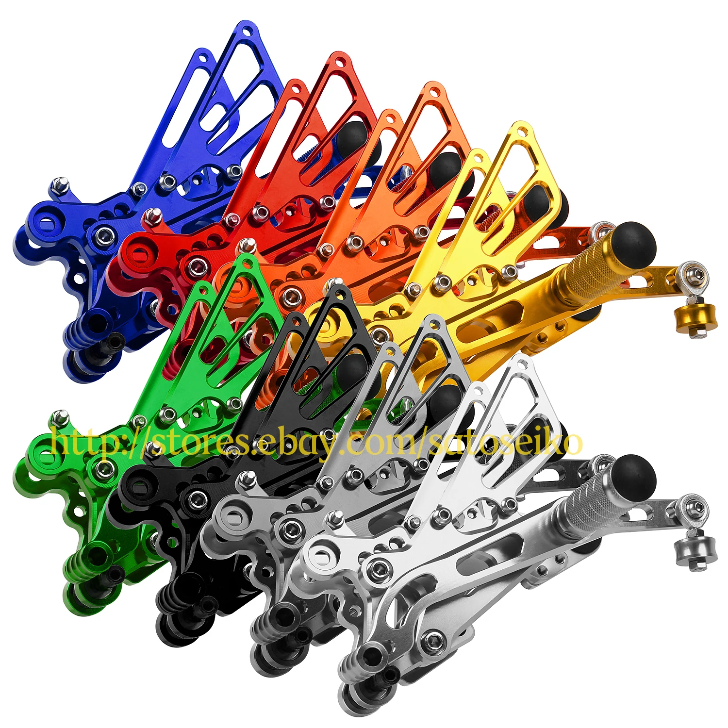 Для Yamaha YZF R6 2006 2016 ЧПУ задние комплекты подножки подножек задний стоп сигнал