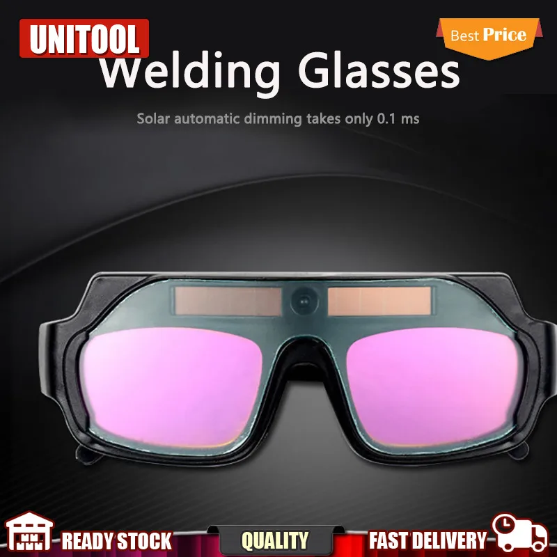 

Automatic dimming glasses, welding protective glasses, argon arc welding protective glasses, anti ultraviolet welding glasses