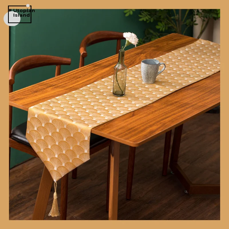 Набор жаккардовых скатертей для обеденных столов роскошный стол деревенской