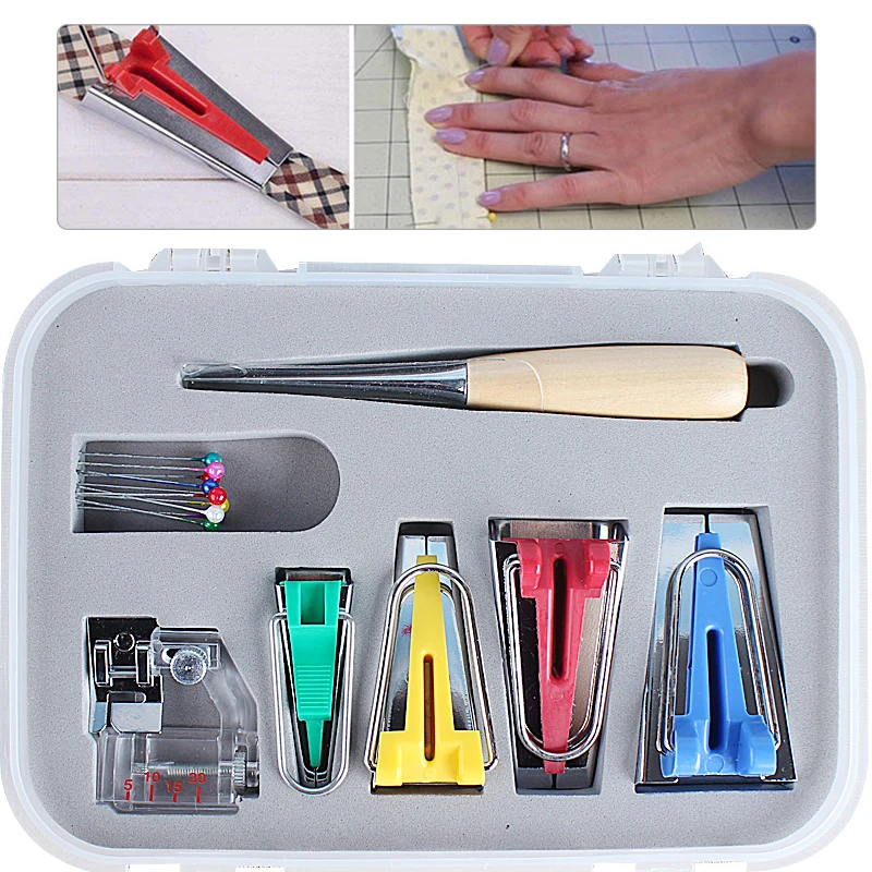 

Household Sewing Machine Accessories Manual Belt Maker Set BTM-S1 DIY Patchwork Tool