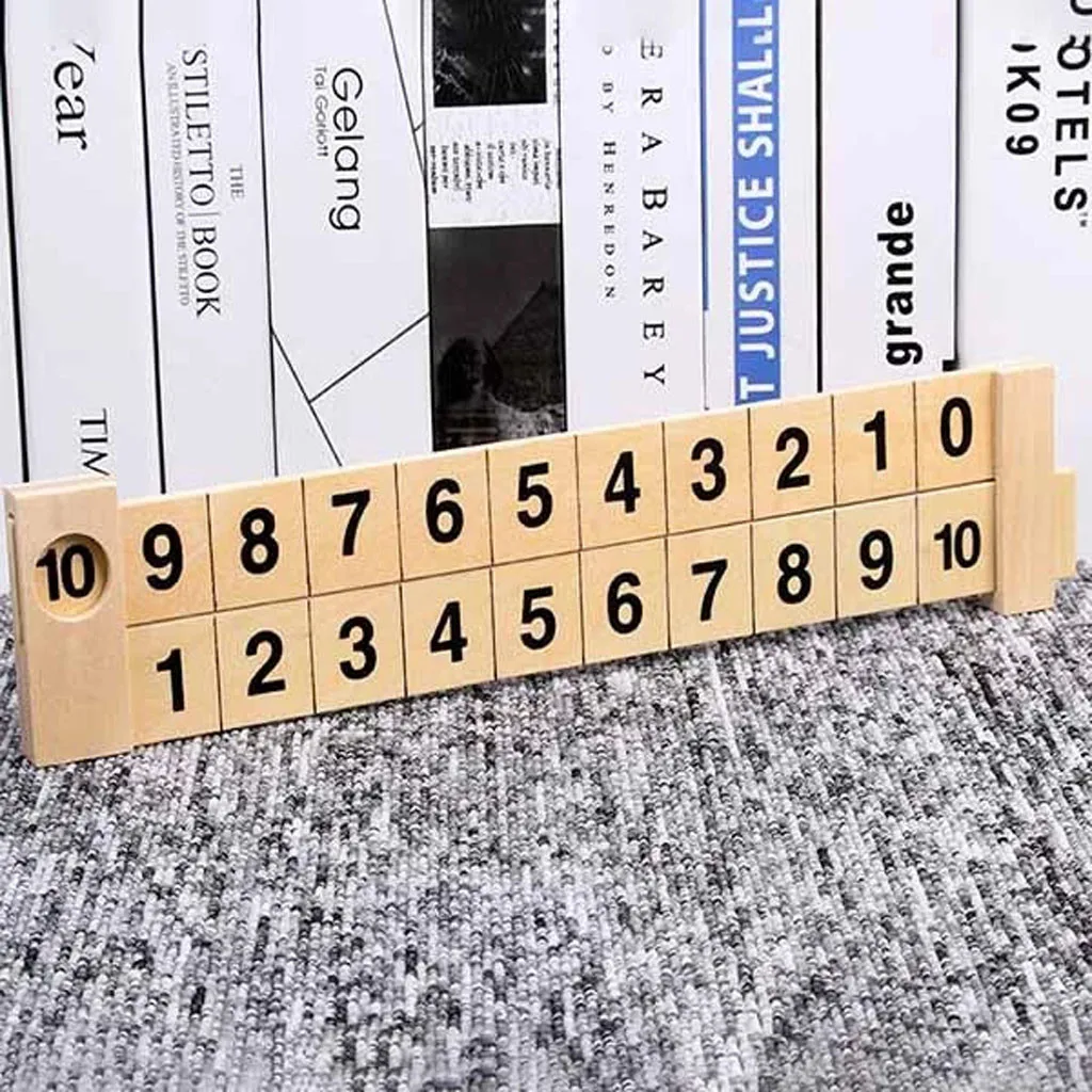 Математические Игрушки цифровая линейка для разложения ПУМ Тяговая научное