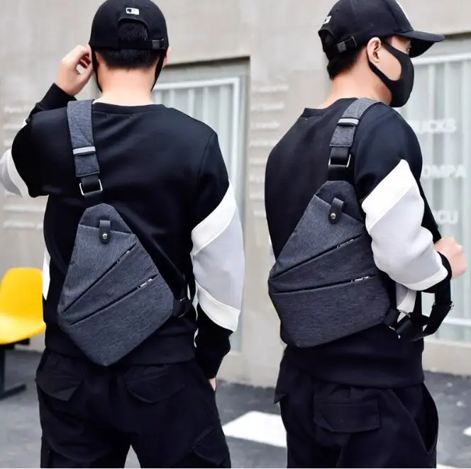 Трендовая сумка для хранения цифрового оружия Мужская нагрудная дорожный