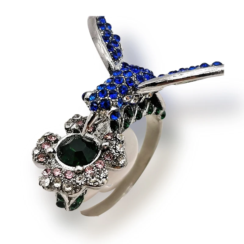 Ювелирные изделия кольцо мода инкрустированные циркон Роскошная обувь с