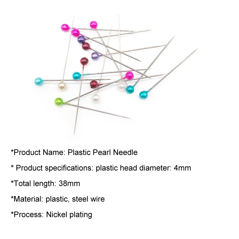 Круглый жемчуг головка 200 шт. булавки для шитья сшитые вручную в коробке с