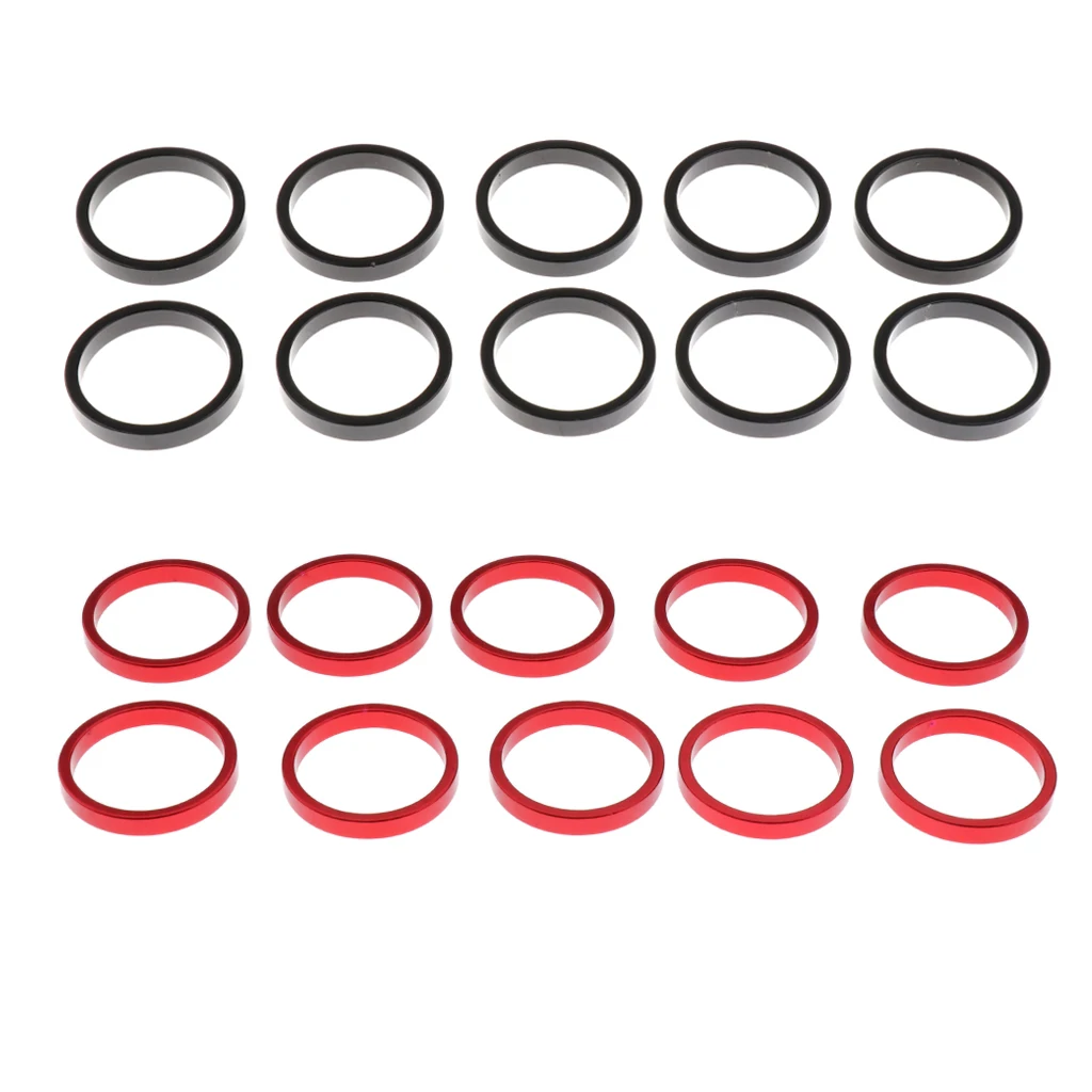 Прокладка для велосипедной гарнитуры 10 шт. распорка из алюминиевого сплава