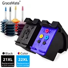 Картридж для принтера HP 21 22 XL PSC 1401 1402 1403 1406 1408 1410 1417 Deskjet F2180 F2280 F4180 F2200 F380 380