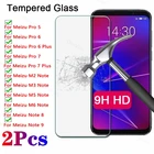 Защитное стекло 9H HD для Meizu Note 9 8 M2 M3 M5 Note, закаленное, 2 шт.
