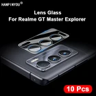 10 шт. для OPPO Realme GT Master Explorer Edition HD Прозрачная задняя защитная крышка для объектива камеры мягкая искусственная кожа