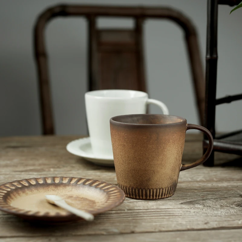 Японский стиль кофейная чашка креативная Бытовая Керамическая большой емкости