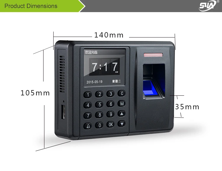 IP68 водонепроницаемая система контроля доступа по отпечаткам пальцев Rfid Контроль доступа Лер Wiegand 26 считыватель отпечатков пальцев антивандальный Открыватель двери