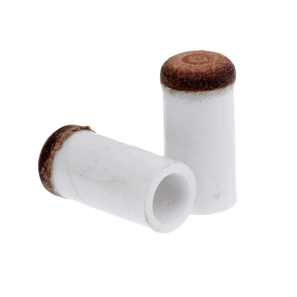 

20pcs Pool Cue Ferrule Billiard Fibre Slip-On Tips for Pool Cues 11mm/12mm/13mm