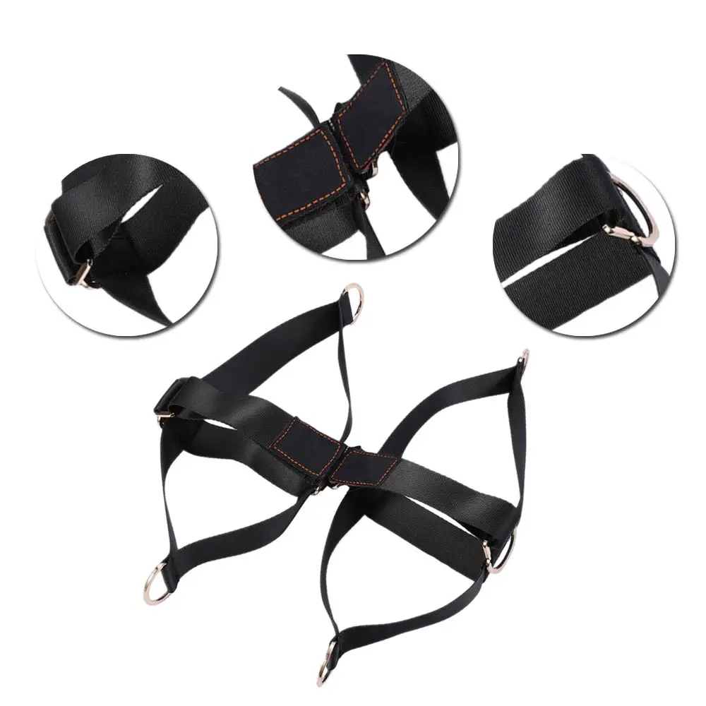 Fitness Shoe Cover Pull Tool Exercise Ankle Strap 2 Packs 4-Ring Glute Kickback Great For Butt Workout | Спорт и развлечения