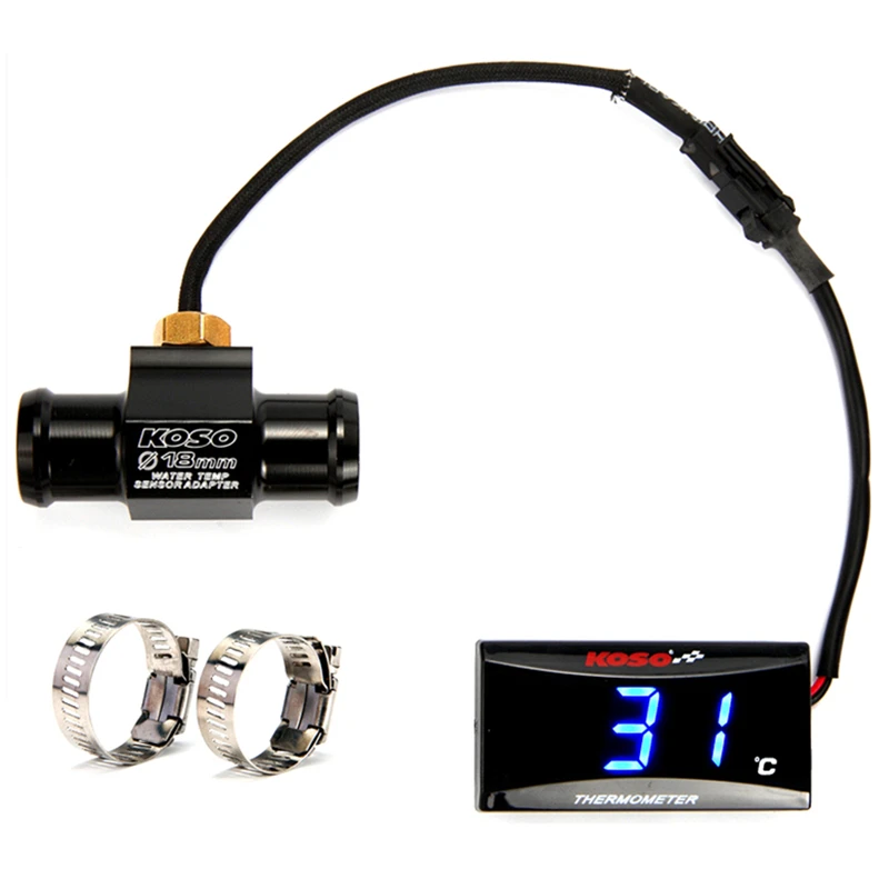 Мини-измеритель температуры воды для мотоцикла KOSO датчик XMAX250 300 NMAX CB 400 CB500X