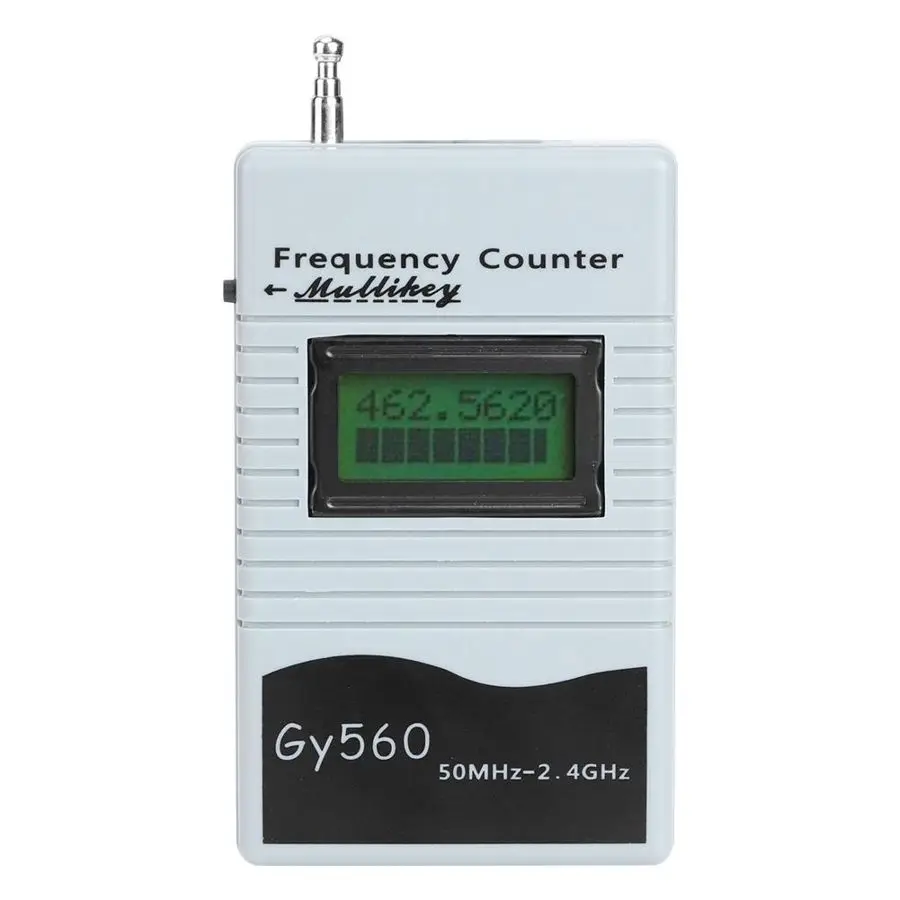 Портативный автомобильный счетчик частоты GY560 50 МГц до 2 4 ГГц двусторонний