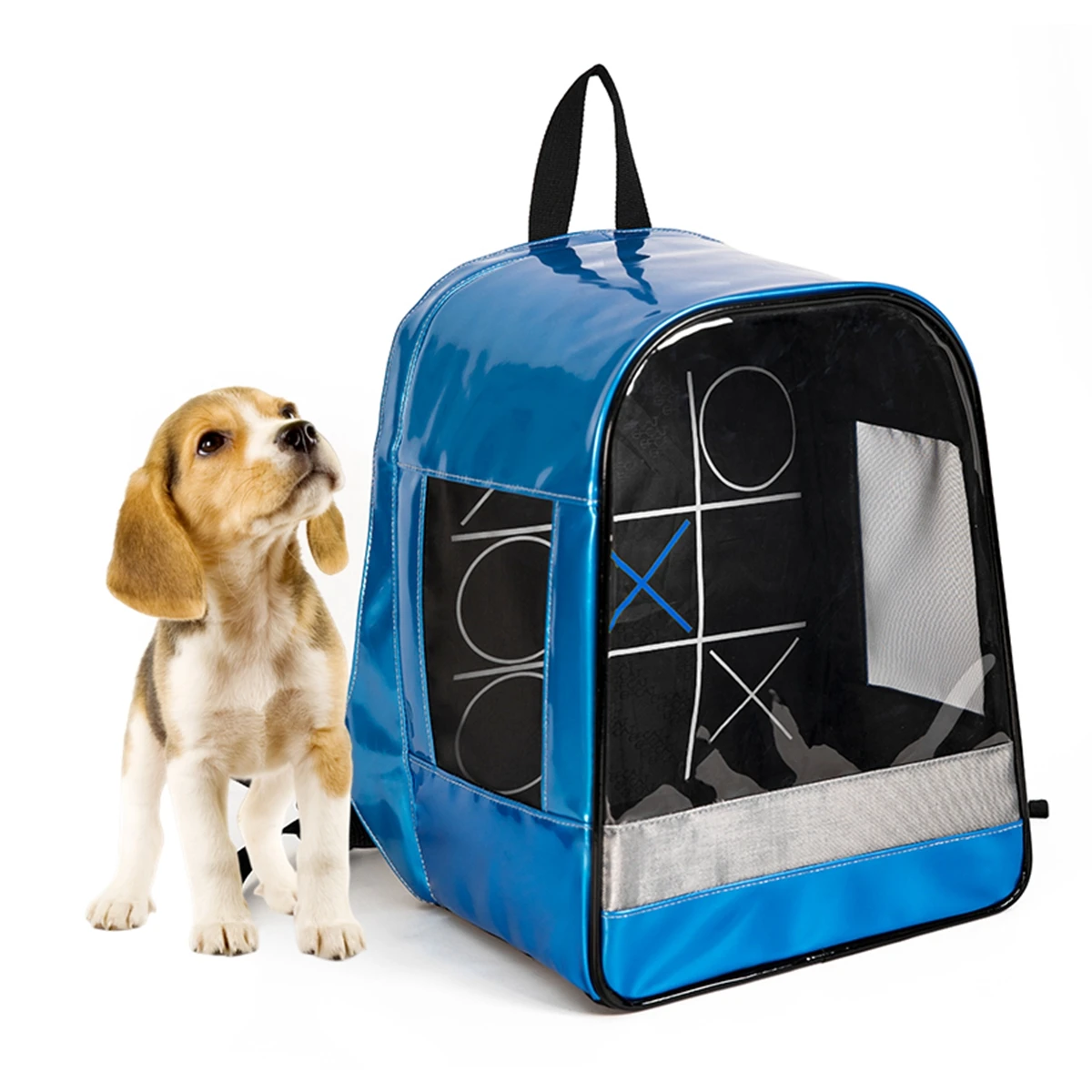 

Fashion Transparent Dog Cat Backpack Leather Breathable Carry Outdoor Bag Puppy Rabbit Pet Carrier