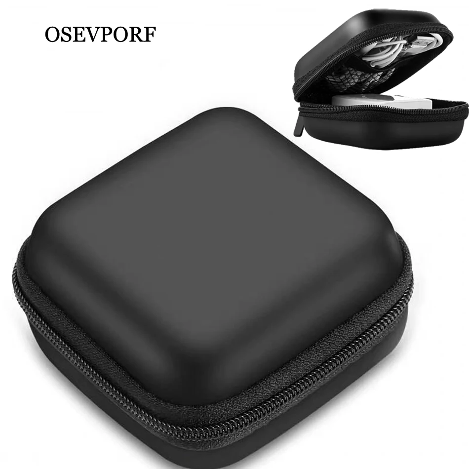 Чехол для наушников жесткий чехол хранения USB кабеля Airpods наушники Sennheiser амбушюры