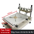 Ручная высокоточная паяльная паста ZB3040H, принтер для шелкографии, печатная машина с красным клеем, размер 250x400 мм для ремонта микросхем