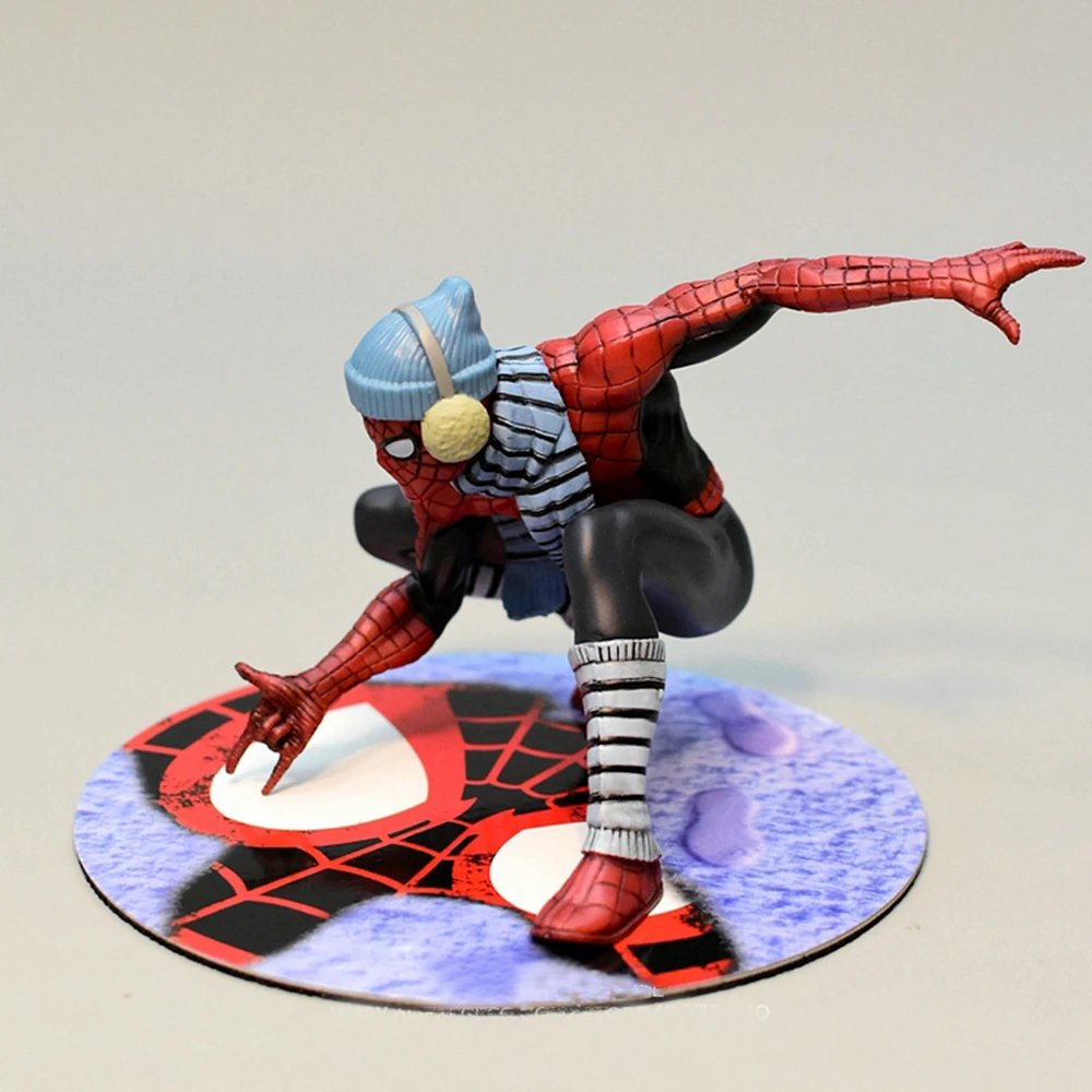 

Marvel Spider Man 11cm 3styles Mini Anime Decorating Figurine Doll PVC Action Figure Collectible Toy model for children