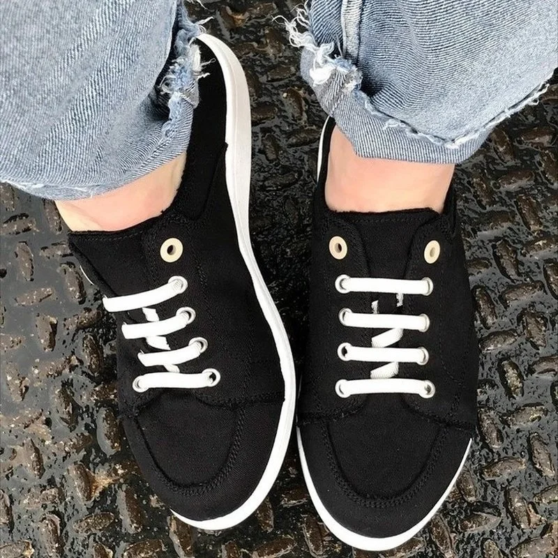 

2021 New Women's Sneakers Fashion Casual Shoes Blue Tennis Shoes Ladies Flat Shoes Sports Women's Light Running Shoes Size 35-43