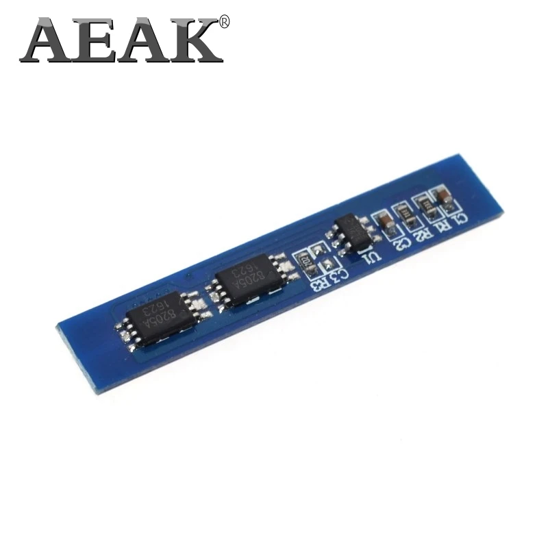 Защитная плата AEAK 2S 3A bms pcm для зарядки литий ионных аккумуляторов 7 4 В 8 в 18650|bms
