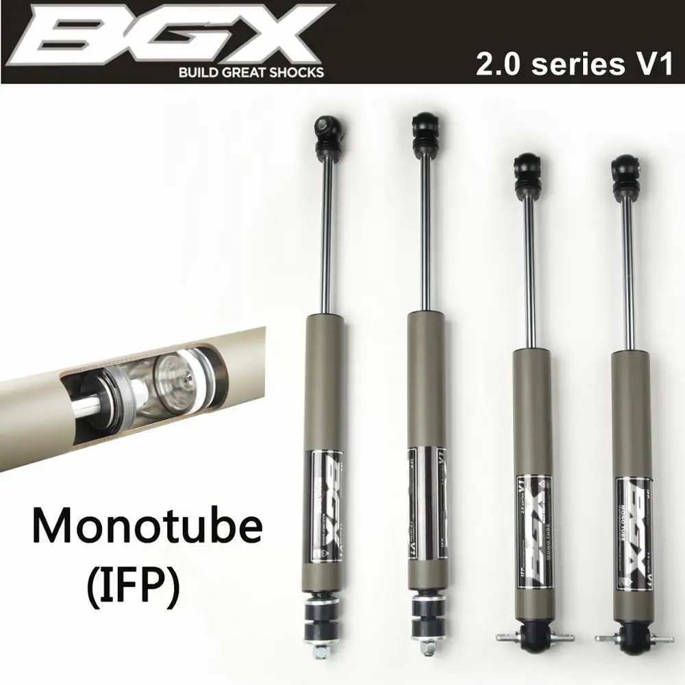 Амортизаторы BGX MonoTube / IFP серии 2 0 V1 для 07-18 J-eep W-rangler JK 4-6 &quotподъемный комплект |
