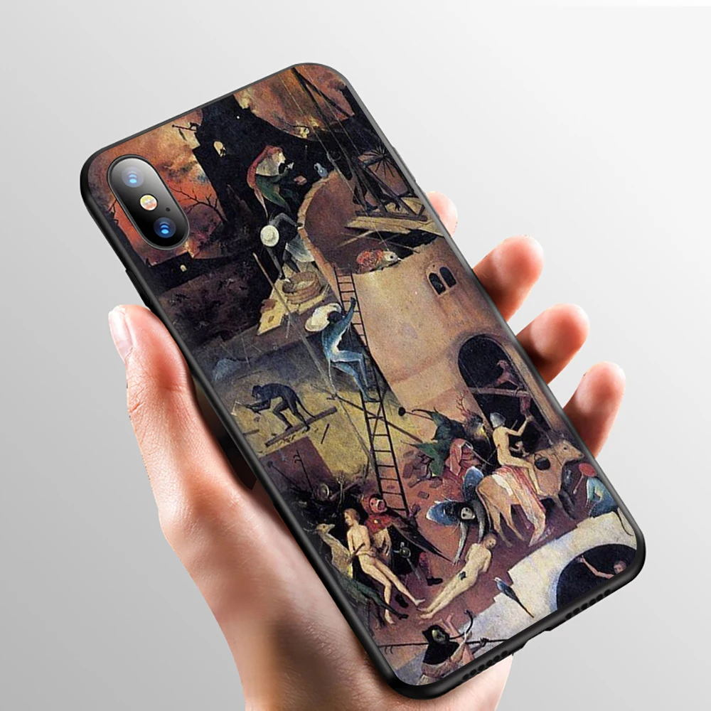 Босха Чехлы для мобильного телефона из мягкого силикона чехол iphone 5 5S SE 2020 6 6S 7 8 plus