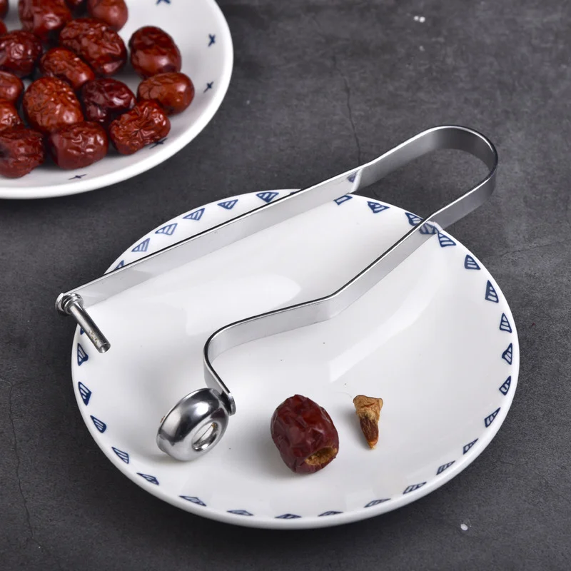 1pcs cherry corer fruit seed core remover pear red dates corer seeder slicer knife kitchen gadgets fruit vegetable tools free global shipping