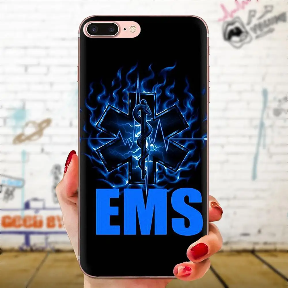 Firefighter Fireman Ems Rescue For LG G2 G3 G4 G5 G6 G7 K4 K7 K8 K10 K12 K40 Mini Plus Stylus ThinQ 2016 2017 2018 TPU Wholesale | Мобильные