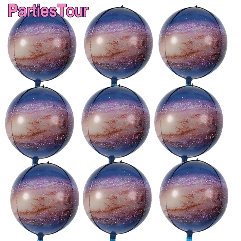 

9pcs 22inch Galaxy Party Decorations 4D Helium Balloons Party Supplies Galaxy Ball Space Theme Birthday Party Decorations Globos