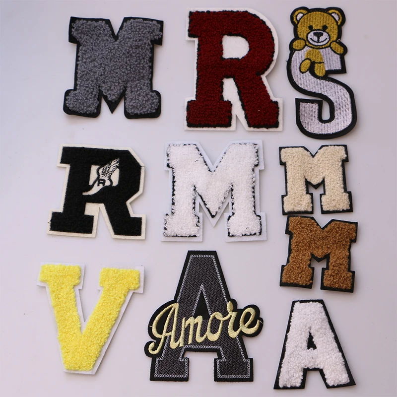 Мультяшные декоративные нашивки с надписью на английском языке вышитые