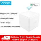 Xiaomi Aqara волшебный куб, контроллер ZigBee версии, управляемый шестью движениями для умного дома, работает с приложением Mi Home