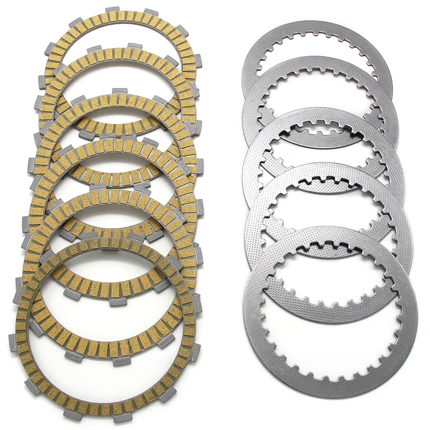 

Clutch Friction Disc Plate Kit For Honda CB-1 CB400F CB400SF CBX400F CBX550 CBR600F CBR400 CBR500F Clutchs Platees 22201-MA7-000