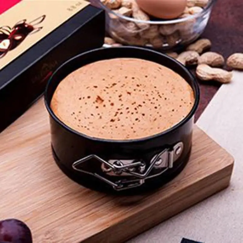 Сковорода из углеродистой стали с антипригарным покрытием круглая форма для