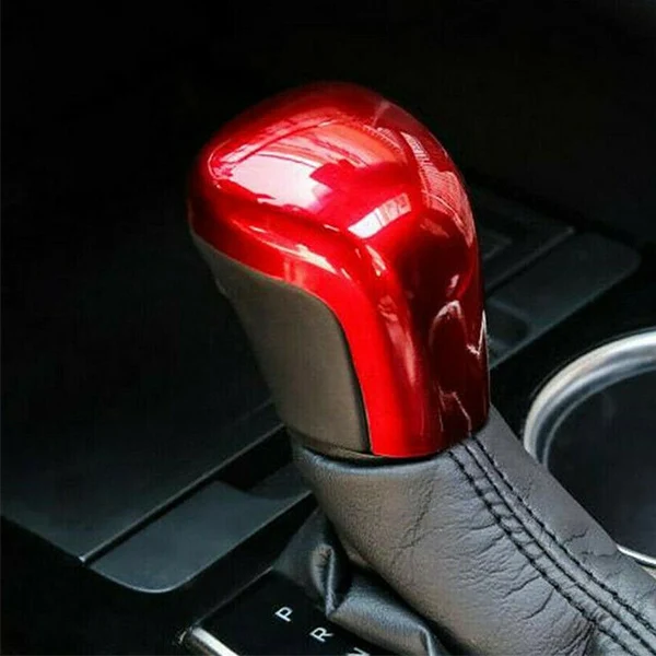 

Red Interior Gear Shift Knob Cover Trim Car Plastic Fit For Toyota Camry 2018-2020