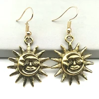 new sun moon earrings nickel free earrings for women witch gifts