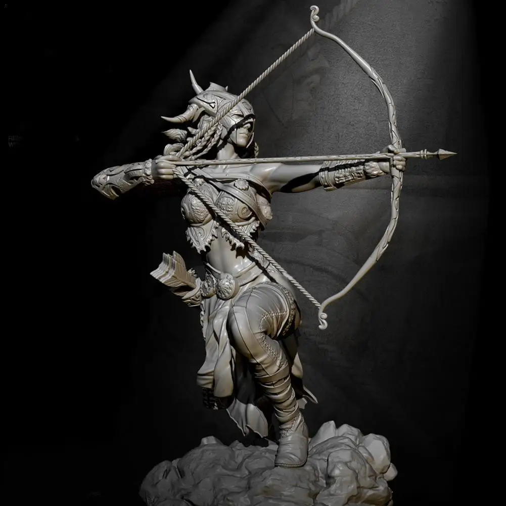 

H75mm 1/24 Resin Model Kits, Colorless and Self-Assembled TD-2647 Figures, Ornaments V3Y9